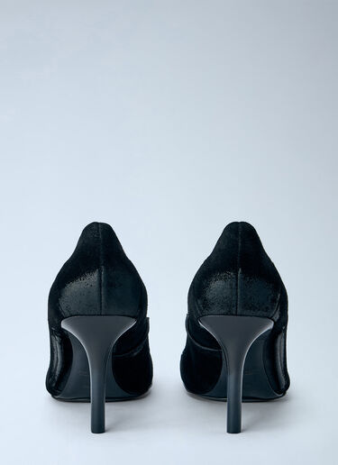 LN-CC® - Capasa Milano: Suede Stiletto Pumps - Black Capasa Milano Suede Stiletto Pumps Black cps0266007