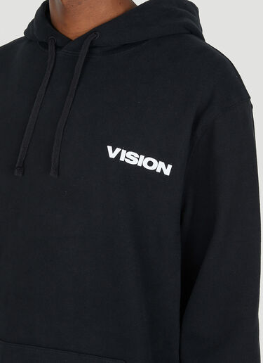 Vision Street Wear OG 박스 로고 후드 스웻셔츠 블랙 vsw0150007