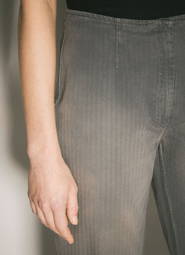 Our Legacy Biker Faded Pants Grey our0259002