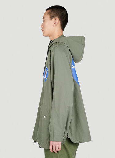 Kenzo 타겟 배트 윙 재킷 그린 knz0154002