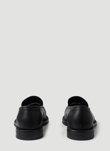 Martine Rose 圆头穆勒鞋 黑色 mtr0152016
