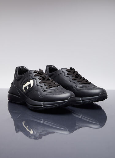 Interlocking G Rython Sneaker Gucci Interlocking G Rython Sneaker Black guc0154032