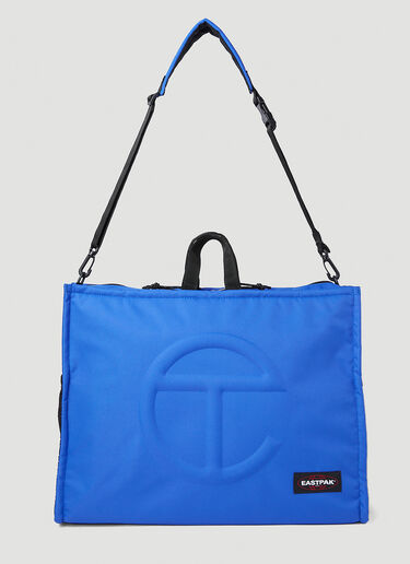 Eastpak x Telfar 쇼퍼 컨버터블 라지 토트백 블루 est0351004
