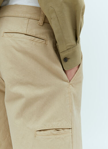 The Row Riggs Twill Pants Beige row0154009