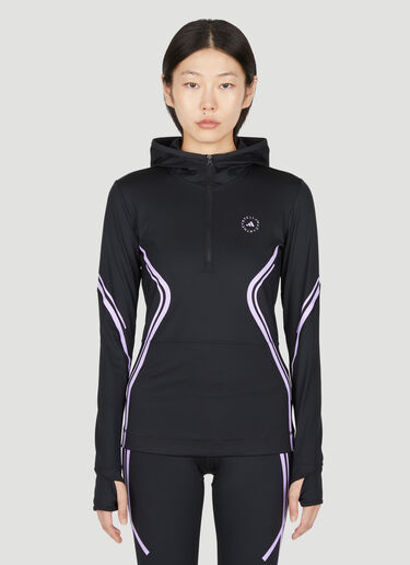 adidas by Stella McCartney TruePace Hooded Track Top in Black