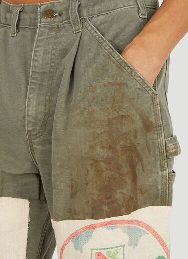 Vintage Work Pants Bonum Vintage Work Pants Green bon0350002