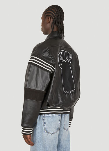 Honey Fucking Dijon x Keith Haring Bomber Jacket Black hdj0348005