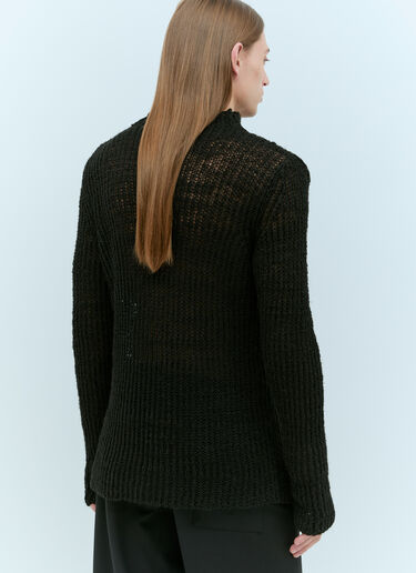 Dries Van Noten Milla Knit Sweater Black dvn0156029