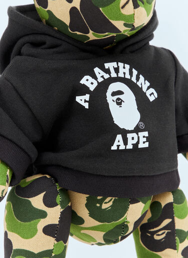 A BATHING APE® Camo Bear Push Doll Green aba0357001