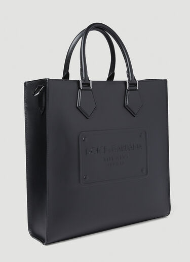 Dolce & Gabbana ロゴエンボス トートバッグ ブラック dol0151004