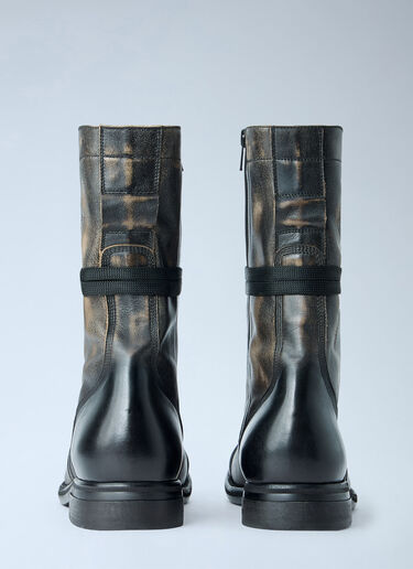 LN-CC® - Vivienne Westwood: Parachute Boots - Black Vivienne Westwood Parachute Boots Black vvw0165013