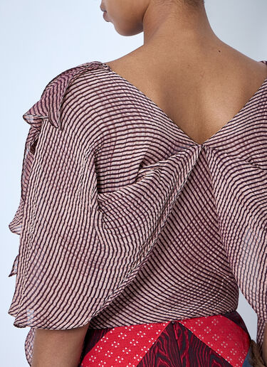 Kiko Kostadinov Plexus Blouse Pink kko0264005