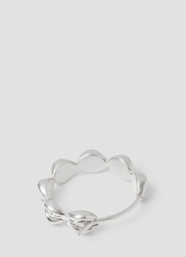 타임리스 후프 이어링 Maison Margiela 타임리스 후프 이어링 실버 mla0151074