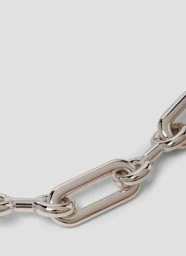 Charlotte CHESNAIS Original Binary Chain Necklace Silver ccn0350006
