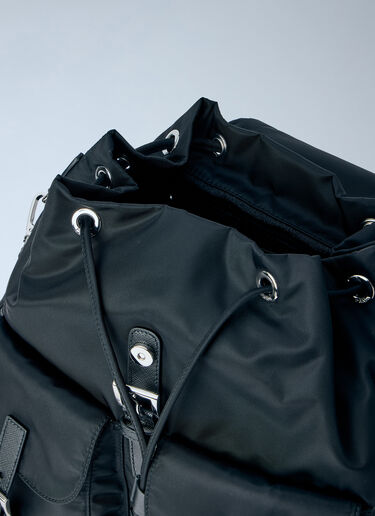 Prada Re-Nylon Medium Backpack Black pra0260040