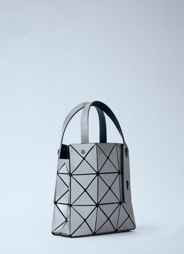 Bao Bao Issey Miyake Mini Carat Handbag Grey bao0364012