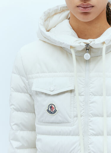 Moncler Acamante Short Down Jacket White mon0255005