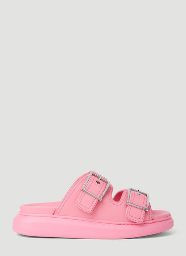 Alexander McQueen Buckle Sandals Pink amq0251077