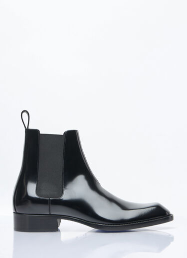 Saint Laurent Vadim Chelsea Boots Black sla0158014