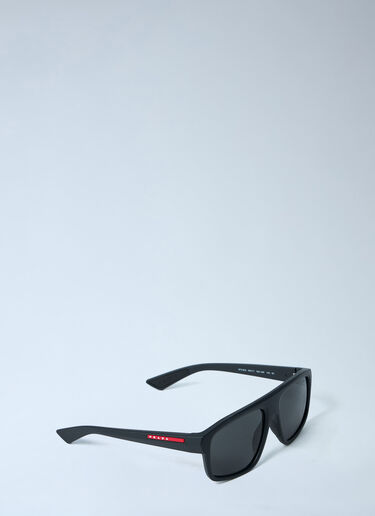 Rectangular Sunglasses Prada Linea Rossa Rectangular Sunglasses Black lpl0362001
