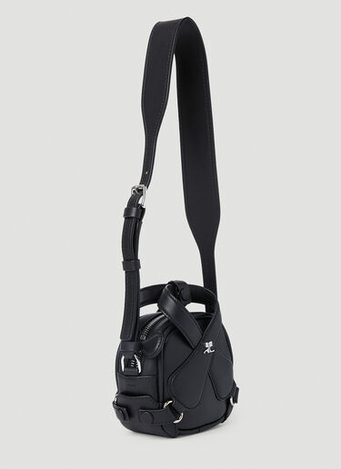Courrèges Mini Loop X Shoulder Bag Black cou0251047