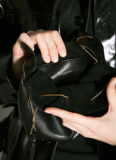Pochon Shoulder Bag Saint Laurent Pochon Shoulder Bag Black sla0257092