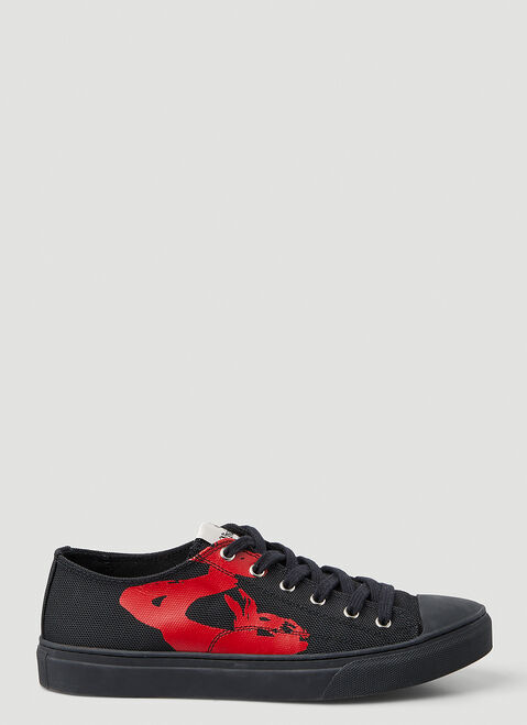 Vivienne Westwood Plimsoll Low-Top Sneakers White vvw0154011
