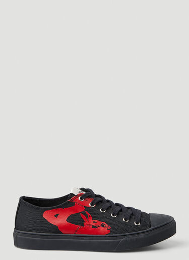 Vivienne Westwood Plimsoll 로우 탑 스니커즈 블랙 vvw0150073