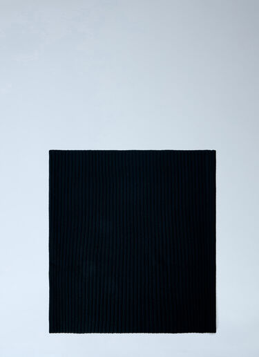 LN-CC® - Yohji Yamamoto: Rib Snood - Black Yohji Yamamoto Rib Snood Black yoy0263020