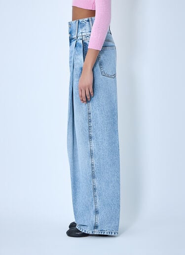 Sportmax Wide-Leg Denim Trousers Blue spx0264060