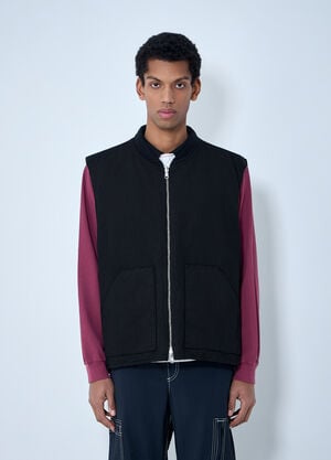 NÒMARYTHM TEXTILE Reversible Vest Black nma0162006