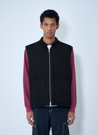 NÒMARYTHM TEXTILE Reversible Vest Black nma0162006