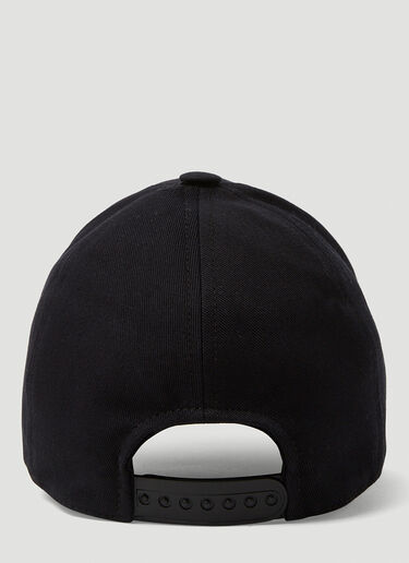 Courrèges 徽标贴饰棒球帽 黑色 cou0249001
