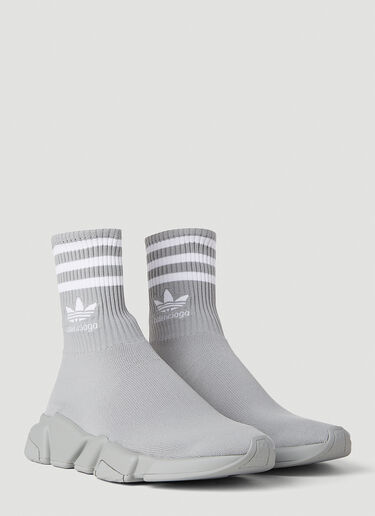 Balenciaga x adidas 스피드 스니커즈 그레이 axb0251045