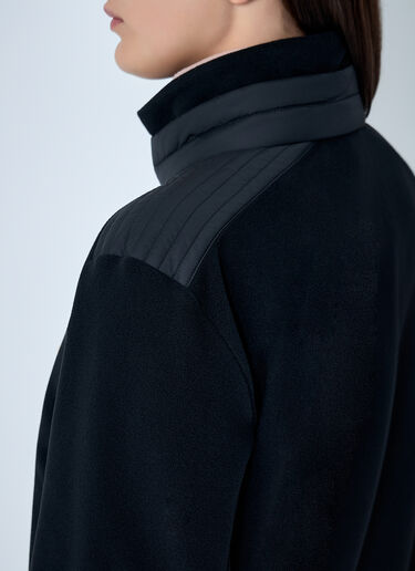 Logo Patch Zip-Up Jacket Moncler Grenoble Logo Patch Zip-Up Jacket Black mog0362001
