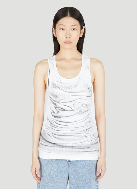 Y/Project Compact Print Tank Top Black ypr0254002