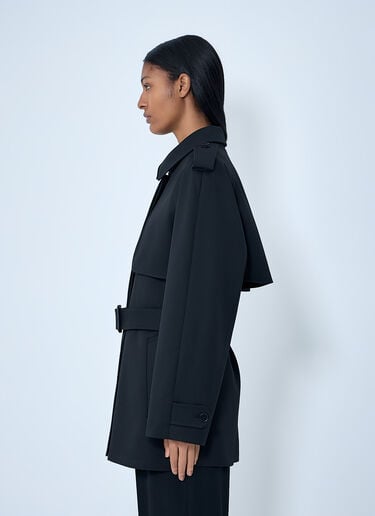 Usuaia Trench Coat The Row Usuaia Trench Coat Black row0263010