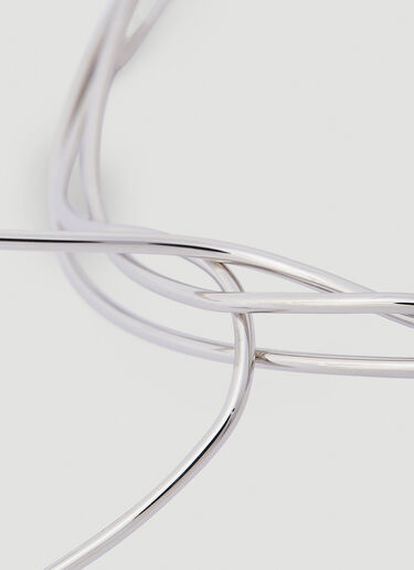 Coperni Headphone Necklace Silver cpn0252015