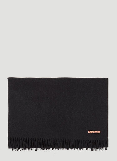 Acne Studios Canada New Scarf Black acn0142058