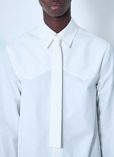 Jil Sander 经典领带衬衫  白色 jil0160002