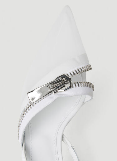 Coperni Zip High Heels White cpn0252014