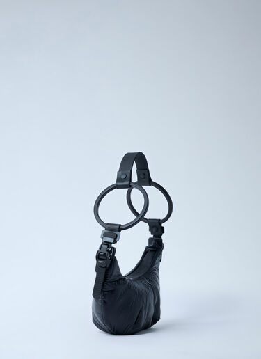 Object HM0 Micro Half Moon Shoulder Bag Innerraum Object HM0 Micro Half Moon Shoulder Bag Black inn0362005