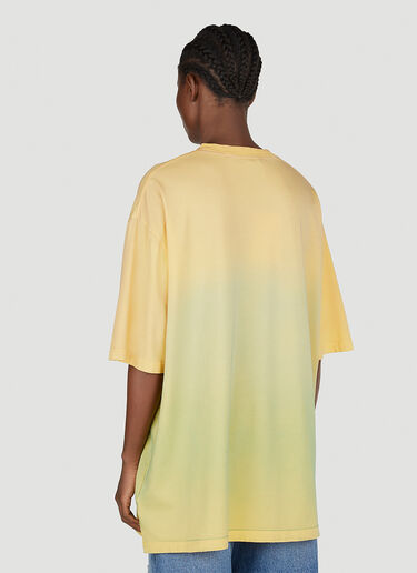 Acne Studios Screen Print T-Shirt Yellow acn0351013