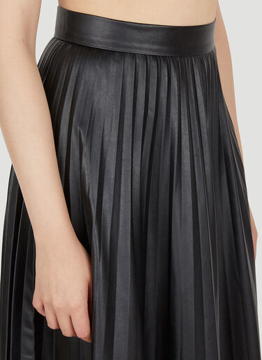 MM6 Maison Margiela Pleated Skirt Black mmm0249019
