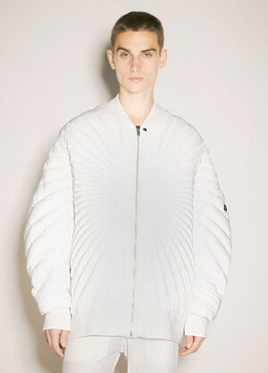 Moncler x Rick Owens ラディアンス ピーター ジャケット ホワイト mcs0358001