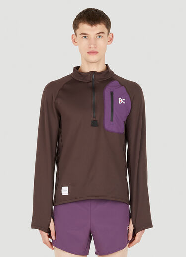 District Vision Puja Insulated Shell Sweatshirt Brown dtv0149009