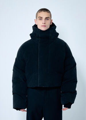 Entire Studios MML Hooded Puffer Jacket Black ent0155027