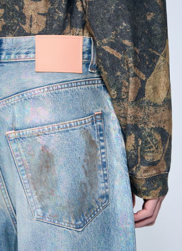 Acne Studios 2023 Super Baggy Fit Jeans Blue acn0359003