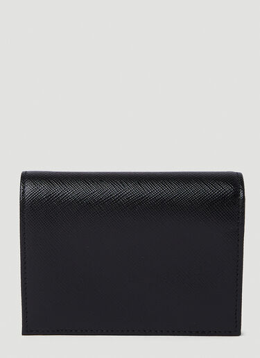 Prada Triangle Logo Bifold Wallet Black pra0250013