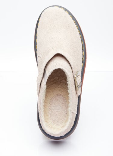 Dr. Martens Isham 绒面革穆勒鞋 自然色 drm0354010